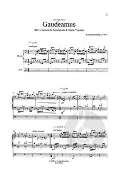 Gaudeamus von Kurt Bikkembergs 