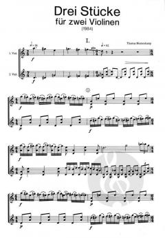 Drei Stücke von Thomas Blomenkamp 