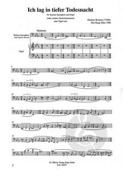 Ich lag in tiefer Todesnacht von Dietmar Bonnen 