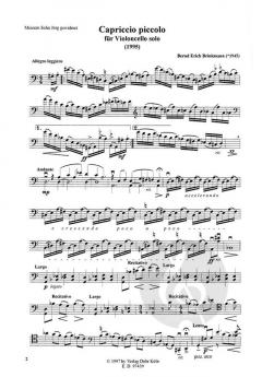 Capriccio piccolo von Bernd Erich Brinkmann 