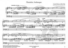 Deux Arabesques von Claude Debussy 