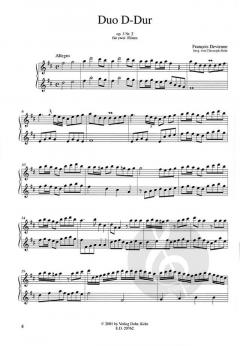 Duo D-Dur von François Devienne 