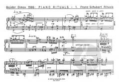 Franz Schubert Rituals von Bojidar Dimov 