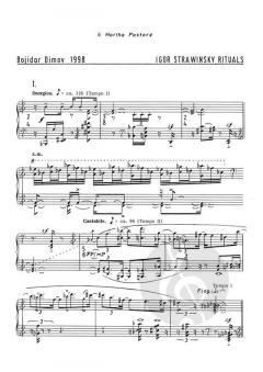 Igor Strawinsky Rituals von Bojidar Dimov 