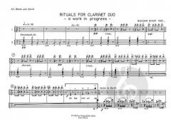 Rituals For Clarinet Duo von Bojidar Dimov 
