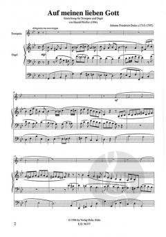 Auf meinen lieben Gott von Johann Friedrich Doles 