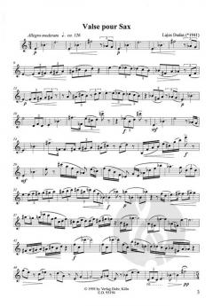 Valse pour Sax von Lajos Dudas 