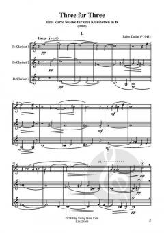 Three For Three von Lajos Dudas 