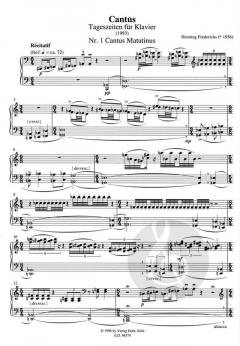 Cantus von Henning Frederichs 