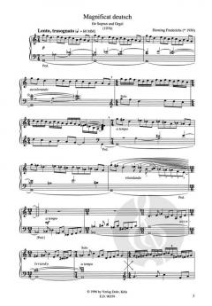 Magnificat deutsch von Henning Frederichs 