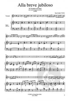 Alla breve jubiloso von Kurt Grahl 