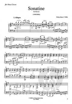 Sonatine von Philip Hahn 