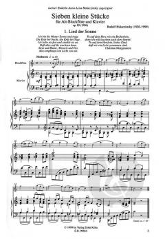 Sieben kleine Stücke (Rudolf Halaczinsky) 