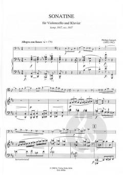 Sonatine von Philipp Jarnach 