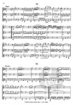 24 Trios für drei Hörner Heft 2 von Jean-Joseph Kenn für 3 Hörner