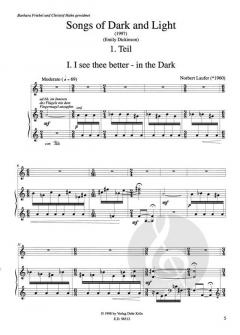 Songs Of Dark And Light von Norbert Laufer 