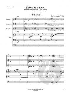 Sieben Miniaturen von Norbert Laufer 