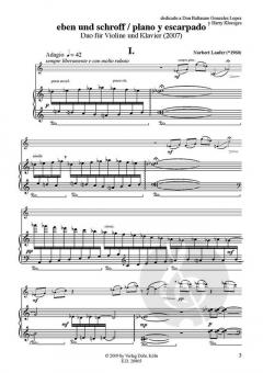eben und schroff / plano y escarpado von Norbert Laufer 