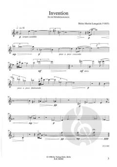 Drei Stücke für Flöte von Heinz Martin Lonquich im Alle Noten Shop kaufen (Partitur)