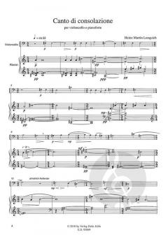 Canto di consolazione von Heinz Martin Lonquich 