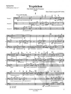 Tryptichon von Heinz Martin Lonquich 