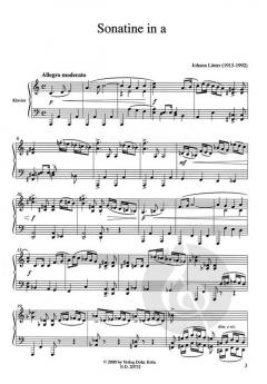 Grössere Sonatinen Vol. 2 von Johann Lütter 