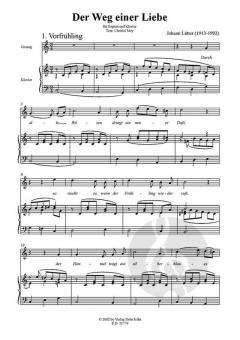 Der Weg einer Liebe von Johann Lütter 