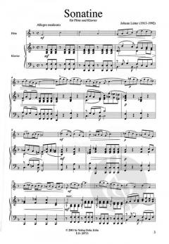 Sonatine von Johann Lütter 