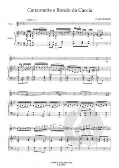 Canzonetta e Rondo da caccia von Friedrich Milde 