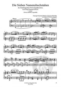 Die sieben Namensbuchstaben 