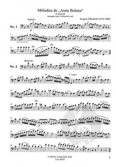 Mélodies de 'Anna Bolena' de Donizetti von Jacques Offenbach 