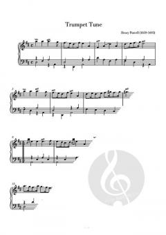 Trumpet Tune von Henry Purcell 