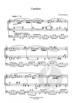 Cantilène von Joseph Gabriel Rheinberger 