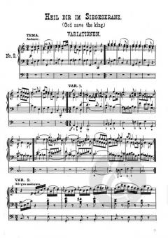 Heil dir im Siegeskranz von Johann Christian Heinrich Rinck 