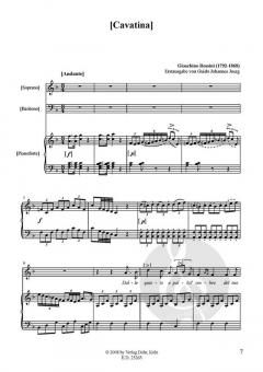 Dalle quiete e pallid' ombre von Gioachino Rossini 