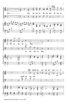 God So Loved The World 2-Part/SAB (Benjamin Harlan) 