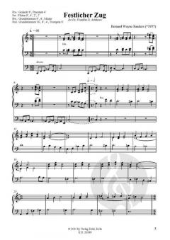 Acht Stücke für Orgel von Bernard Wayne Sanders im Alle Noten Shop kaufen (Partitur)