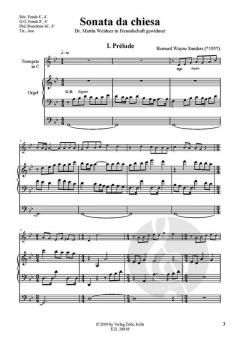 Sonata da chiesa von Bernard Wayne Sanders 
