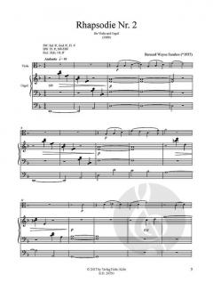 Rhapsodie von Bernard Wayne Sanders 