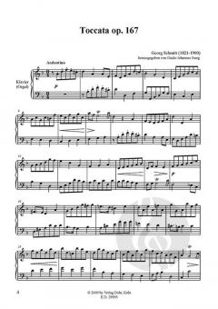 Toccata von Georg Schmitt 