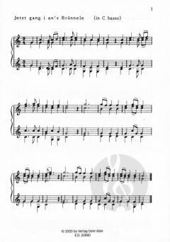 Volkslieder von Friedrich Silcher für Hornquartett (Partitur)