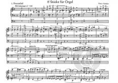 15 Stücke für Orgel von Hatto Ständer im Alle Noten Shop kaufen (Partitur)