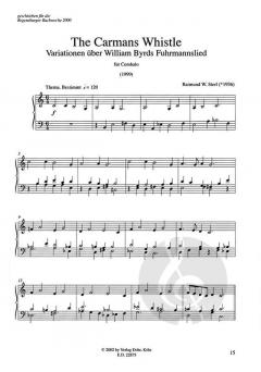 Musik über B-A-C-H/The Carman's Whistle (Reimund Walter Sterl) 