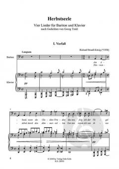 Herbstseele von Richard Strauß-König 