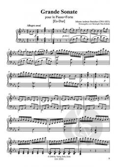 Klavierwerke Vol. 3 von Johann Andreas Streicher im Alle Noten Shop kaufen (Partitur)