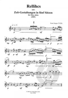 Rellihcs oder Zeit-Gestaltungen in fünf Sätzen von Franz Surges 