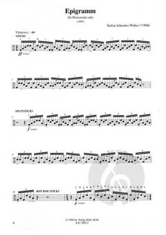 Epigramm und Epitaph von Stefan Johannes Walter 