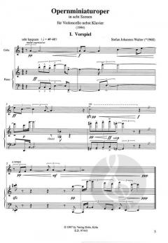Opernminiaturoper von Stefan Johannes Walter 