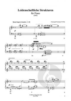 Zwei Klavierstücke von Christoph Weinhart im Alle Noten Shop kaufen (Partitur)