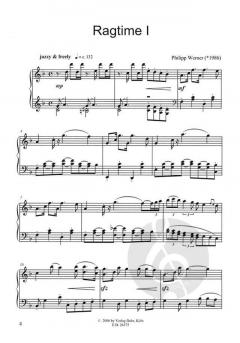 Drei Ragtimes für Piano von Philipp Werner 